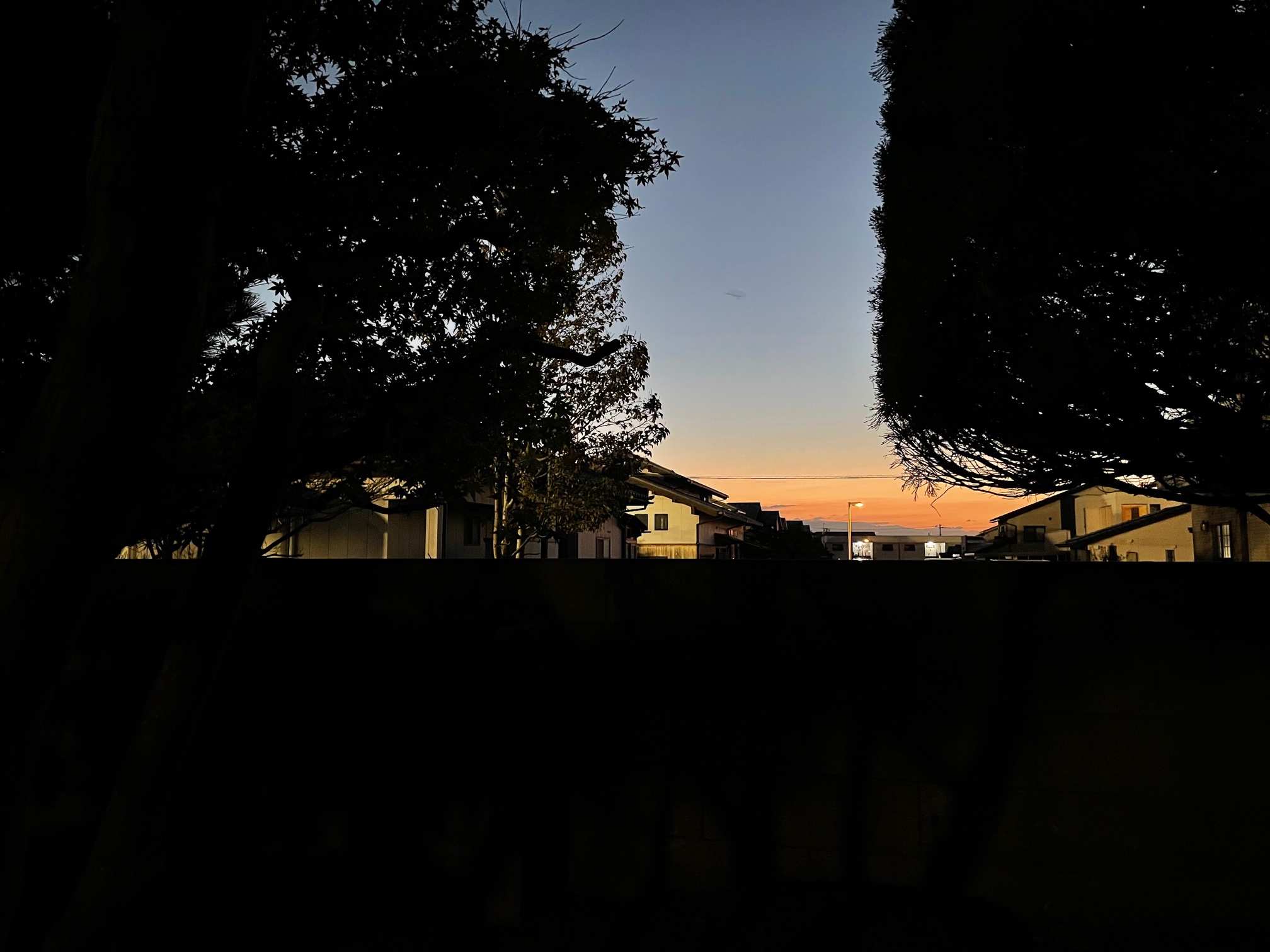 夕暮れ 夕暮れ